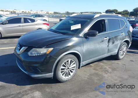 2016 Nissan Rogue S from USA, damaged, VIN KNMAT2MT3GP676195